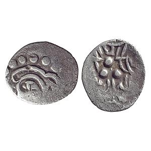 Amirs of Multan, al-Rabi', NM, ND, Silver Damma