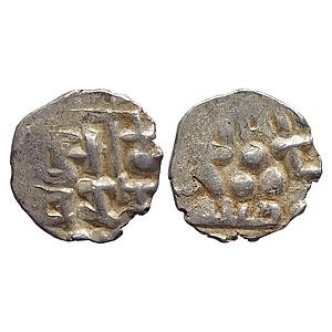 Samid Amirs of Multan, Amir Munabbih-I, NM, ND, Silver Bilingual Damma (Qanhari Dirham)