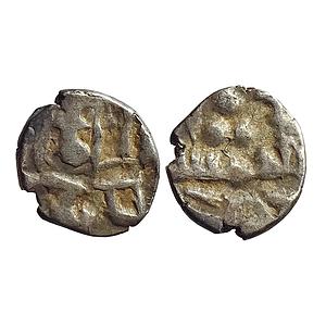 Samid Amirs of Multan, Amir Munabbih-II, NM, ND, Silver Bilingual Damma (Qanhari Dirham)