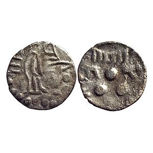 Pre-Islamic Multan, Chach Dynasty of Alor, NM, ND, Silver Damma