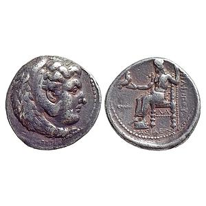 Ancient World, Kings of Macedonia, Philip III Arrhidaios In the type of Alexander III, Sil