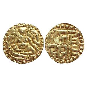 Kalachuris of Tripuri Gangeya Deva Gold 4-1/2 Masha