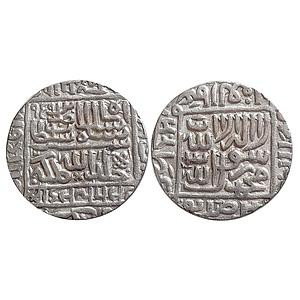 Delhi Sultan Islam Shah Suri Shergarh urf Shiqq Bhakkar Mint Silver Rupee