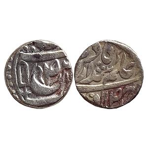IPS Patiala State Narindar Singh INO Ahmed Shah Durrani Silver Rupee