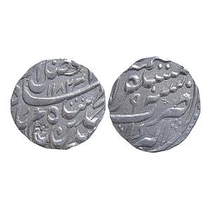 Bharatpur State Jawahir Singh INO Shah Alam II Mustaqir al-Khilafat Akbarabad Mint Silver 