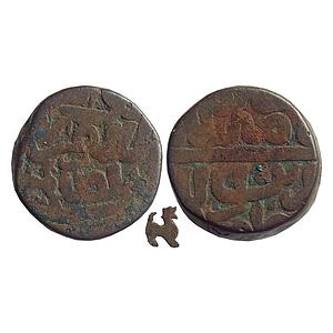 Delhi Sultan Islam Shah Suri Shahgarh Mint Copper Paisa