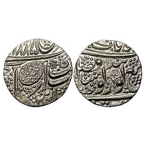 IK Sikh Empire Ranjit Singh VS 1885/1901 Amritsar Mint Silver Rupee