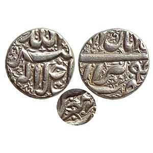 Mughal Akbar Berar Mint Ilahi Month Aban (Scorpio) Silver Rupee