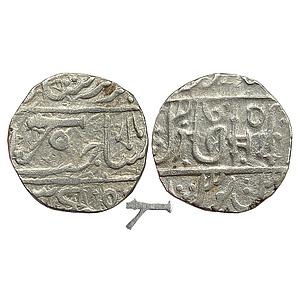 IPS Gwalior State INO Shah Alam II Jean Baptiste Filose Shadhora or Sabalgarh Mint Silver 