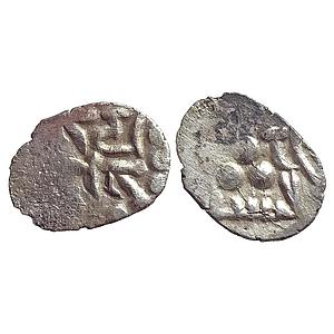 Samid Amirs of Multan Amir Shibl NM ND Silver Pre-reform Damma Qanhari Dirham