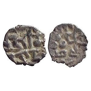 Samid Amirs of Multan Amir Munabbih-I NM ND Silver Bilingual Damma Qanhari Dirham