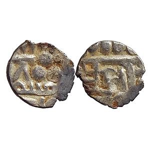 Samid Amirs of Multan Amir Munabbih-I NM ND Silver Bilingual Damma Qanhari Dirham