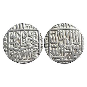 Mughal Akbar Karrah Kada Mint Silver Rupee