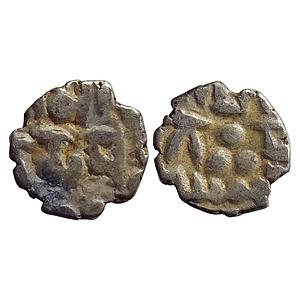 Samid Amirs of Multan Amir Munabbih-II NM ND Silver Bilingual Damma Qanhari Dirham