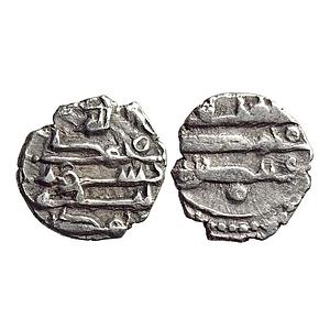 Habbarid Amirs of Mansurah Sind Amir Muhammad-I NM ND Silver Damma Qanhari Dirham