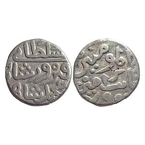 Delhi Sultan Tughlaqs Muhammad bin Firuz No Mint Billon Tanka 96 Rati