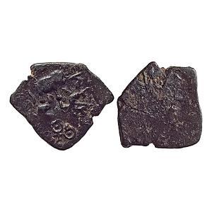 Ancient Satavahanas Vidarbha type Siri Satakani Alloyed Copper Unit