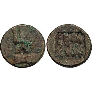 Ancient Panchala Indramitra Copper Unit