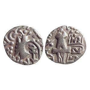 Ancient Kashmir Kakotaka dynasty of the Post-Gupta period king Vigraha Base Gold Dinar