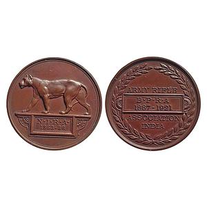 Medals Army Rifle Association India Copper Medal