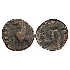 Ancient Gupta Dynasty Ramagupta Copper Unit