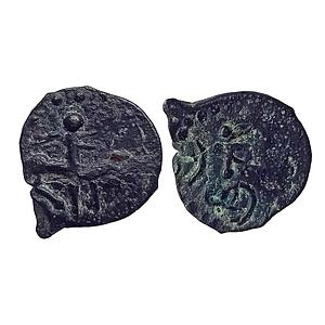 Early medieval Local ruler Shri Mudha Aurangabad region Copper base Alloyed
