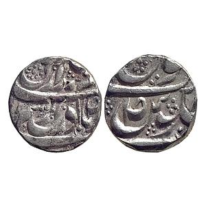 IPS Kaithal State Bhai Lal Singh INO Ahmed Shah Durrani Silver Rupee