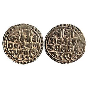 IK Cooch Behar Nara Narayan SE 1477 Silver Rupee
