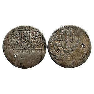 Mughal Babur Agra Mint Silver Shahrukhi