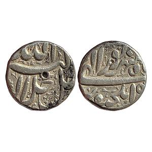Mughal Akbar Ilahi Month Shahrewar (Virgo) Elichpur Mint Silver Rupee