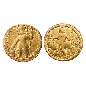 Ancient Kushan Vasudeva I Gold Dinar