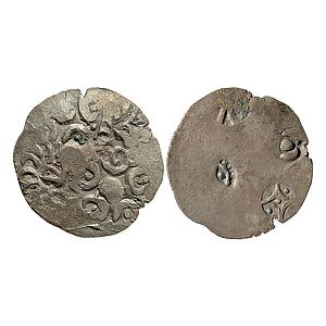 Ancient Punch Marked Coinage Archaic PMC from middle Ganga valley Kasi Mahajanapada AABB t