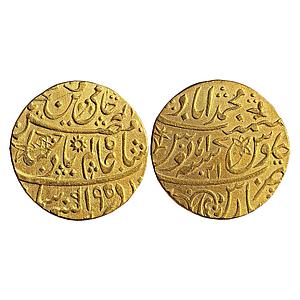 EIC Bengal Presidency INO Shah Alam II Muhammadabad Banaras Mint Gold Token