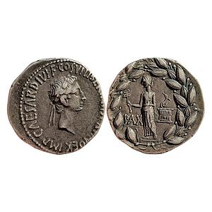Ancient World Rome Augustus Silver Cistophorus