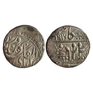 IPS Bikaner State Dungar Singh INO Queen Victoria Bikaner Mint Silver Rupee