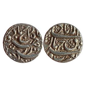 Mughal Akbar Rebellion Issue of Jahangir Bagharb -O- Sharq couplet Allahabad Mint Silver R