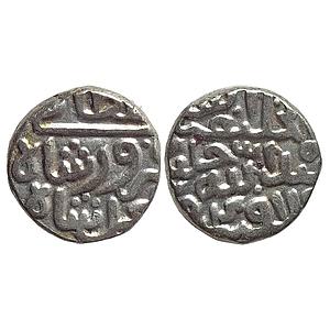 Delhi Sultan Muhammad bin Firuz No Mint Billon 5/6th Tanka