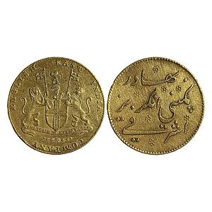 EIC Madras Presidency ND undated minted in 1819 AD Struck at Madras Mint Chennai Gold Asha