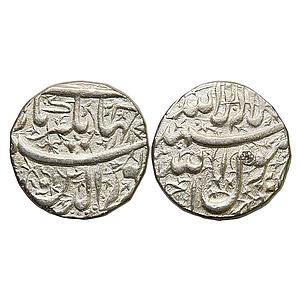 Mughal Jahangir Ahmadnagar Mint Silver Rupee