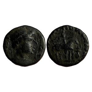 Ancient Kushanas Soter Megas Copper Fraction Unit