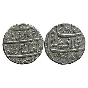 Mughal Alamgir II Dar ul-Khilafat Shahjahanabad Mint Silver Rupee