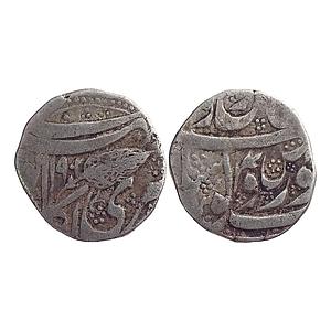 IK Sikh Empire Shaikh Gholam Muhyi ad-Din as Governor VS 1902 Kashmir Mint Silver Rupee