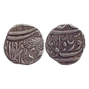 IK Sikh Empire Shaikh Gholam Muhyi ad-Din as Governor VS 1903 Kashmir Mint Silver Rupee