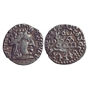 Ancient Satavahanas Universal type Vasistiputra Siri Pulumavi Silver Dramma