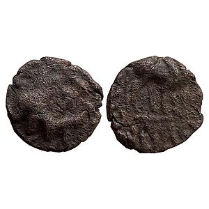 Ancient Kushans Kujula Kadphises Copper Fractional Unit