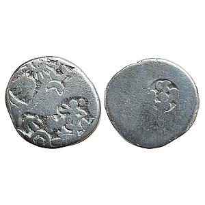 Ancient Archaic Series Punch Marked Coinage attributed to Magadha Imperial Series Silver K