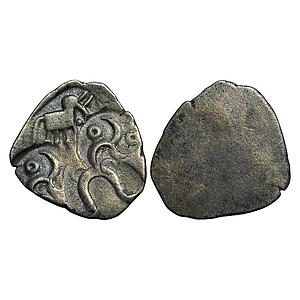 Ancient Punch Marked Coinage Betul & Tapti valley attributable Avanti Mahajanapada Silver 