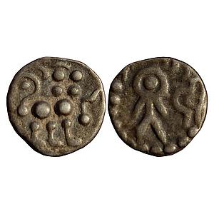 Hindu Medieval Paramaras of Vidarbha Raja Bhoja Silver Dramma