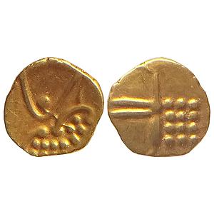 Hoysalas of Dwarasamudra Gold Fanam