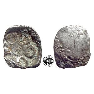 Ancient Archaic Punch Marked Coinage Attributed to Gandhara Janapada Local Swat Valley typ